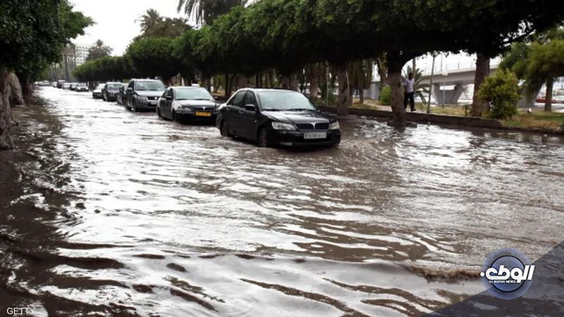 أمطار ليبيا